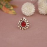 Kundan Finger Ring