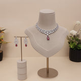 American Diamond Modern Necklase Set