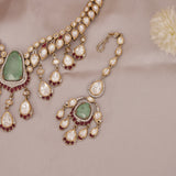 Premium Kundan Necklace Set