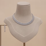 American Diamond Modern Necklase Set
