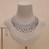 American Diamond Modern Necklase Set