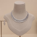 American Diamond Modern Necklase Set