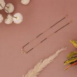 Short A D Mangalsutra 18 Inch