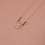 Short A D Mangalsutra 18 Inch