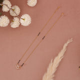 Short A D Mangalsutra 18 Inch