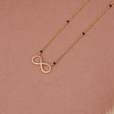 Short A D Mangalsutra 18 Inch