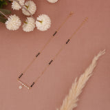 Short A D Mangalsutra 18 Inch