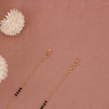 Short A D Mangalsutra 18 Inch