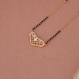 Short A D Mangalsutra 18 Inch