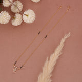 Short A D Mangalsutra 18 Inch