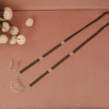 A D Long Mangalsutra Set 36 Inch