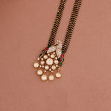 Moissanite Kundan Designer Mangalsutra 24 Inch