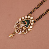 Moissanite Kundan Designer Mangalsutra 24 Inch