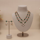 Premium Kundan Layers Necklace Set