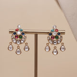 Premium Kundan Multi Layers Necklace Set