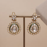 Premium Moissanite Kundan Necklace Set