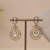 Premium Moissanite Kundan Necklace Set