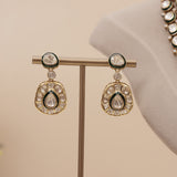 Premium Moissanite Kundan Necklace Set