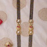 Antique Kundan Mangalsutra Set