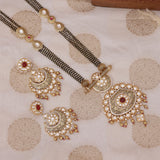 Antique Kundan Mangalsutra Set