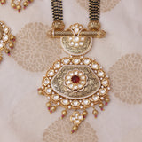 Antique Kundan Mangalsutra Set