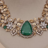 Fusion Designer Modern Kundan Necklace Set
