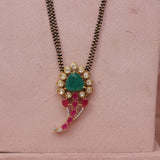 Moissanite Kundan Designer Mangalsutra 24 Inch