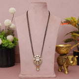 Moissanite Kundan Designer Mangalsutra 24 Inch