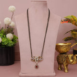 Moissanite Kundan Designer Mangalsutra 24 Inch