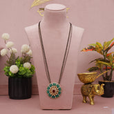 Moissanite Kundan Designer Mangalsutra 24 Inch