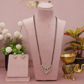 A D Long Mangalsutra Set 30 Inch