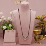 A D Long Mangalsutra Set 30 Inch