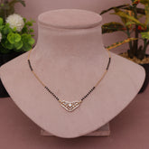 Short A D Mangalsutra 18 Inch