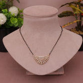 Short A D Mangalsutra 18 Inch
