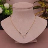 Short A D Mangalsutra 18 Inch
