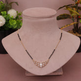 Short A D Mangalsutra 18 Inch