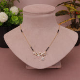 Short A D Mangalsutra 18 Inch