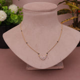 Short A D Mangalsutra 18 Inch