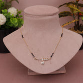 Short A D Mangalsutra 18 Inch