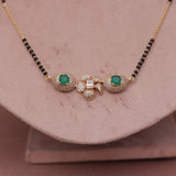 Short A D Mangalsutra 18 Inch