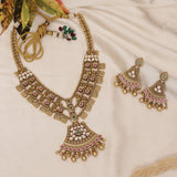 Antique Swarovski Long Necklace Set