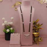 A D Long Mangalsutra Set 36 Inch