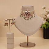 Antique Heritage Pachhi Kundan Choker Necklace set
