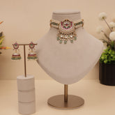 Antique Heritage Pachhi Kundan Choker Necklace set
