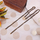 Real Gold Look Mangalsutra Mala Chain 40 Inch 10 / 8 Line