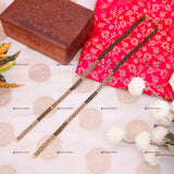 Real Gold Look Mangalsutra Mala Chain 36 Inch 10 Line