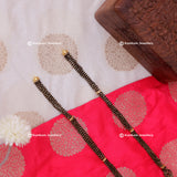 Real Gold Look Mangalsutra Mala Chain 36 Inch 8 Line