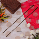 Real Gold Look Mangalsutra Mala Chain 36 Inch 6 Line