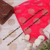 Real Gold Look Mangalsutra Mala Chain 30 Inch 6 Line