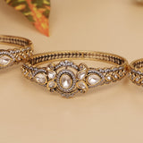 Polki Kundan Openable Single Kada